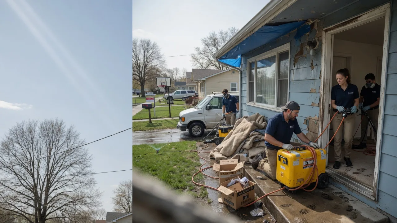 Basement Flood Cleanup in Mooreland, IN near me